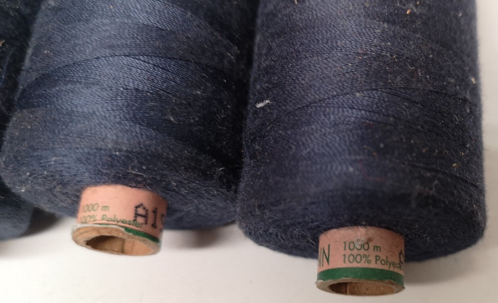 Polyester Corespun Thread Blue / Navy Colour Shades Various Brands