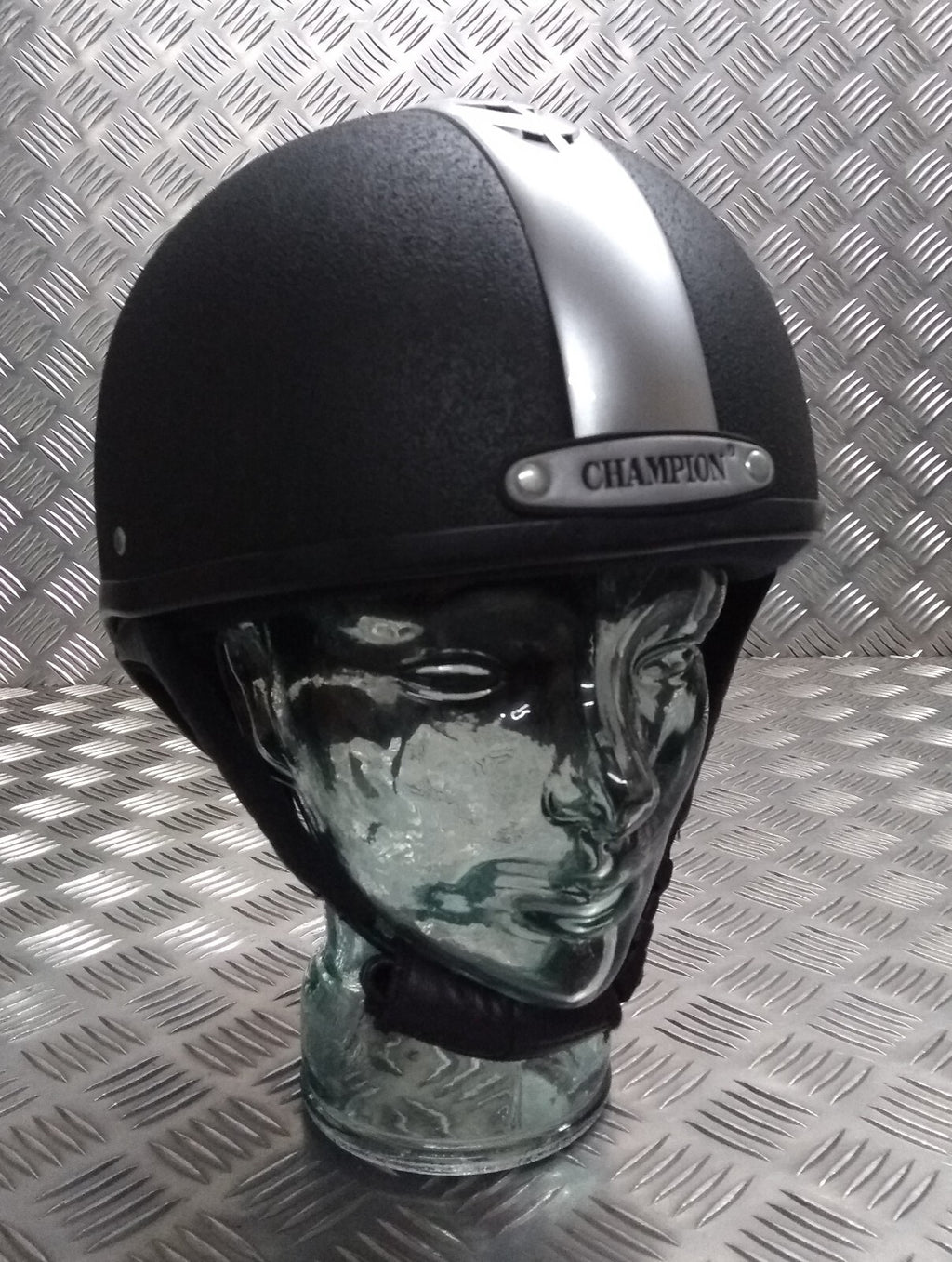 Champion Jockey Helmet Ex-Army Edition Ventair Deluxe With Maroon Cover 56cm