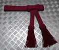 Crimson Waist Sash British Foot Issue For Ceremonies & Parade