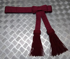 Crimson Waist Sash British Foot Issue For Ceremonies & Parade