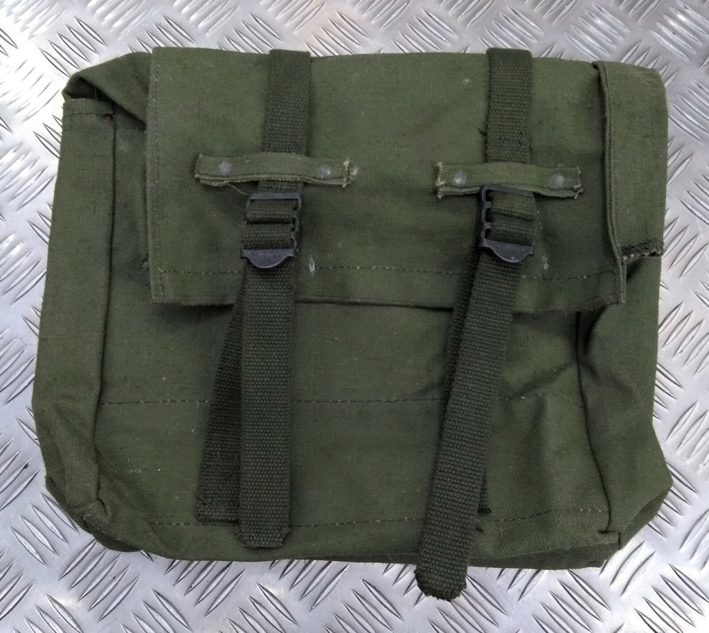 Genuine Vintage Issue Heavy Duty Canvas Back Pack Pannier Side Bag CVSL