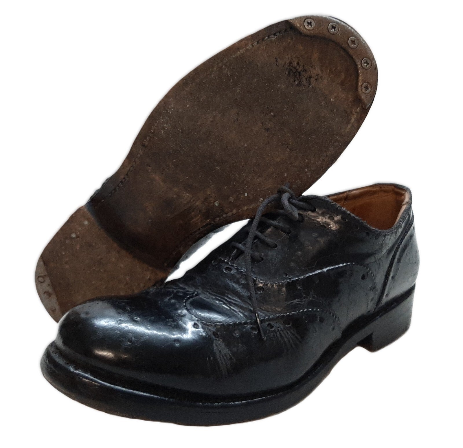 Highland Brogue Shoes British Army Dress Shoes Scottish Regiments UK7L