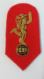Genuine British Army Royal Corps of Signals Regiment Wire Braided Badge