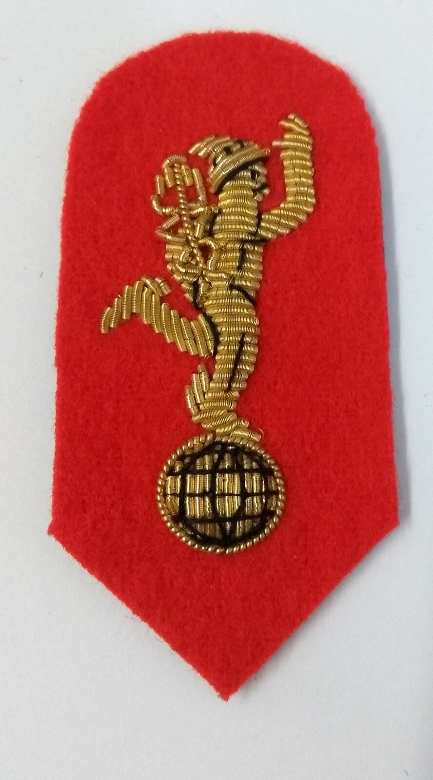 Genuine British Army Royal Corps of Signals Regiment Wire Braided Badge
