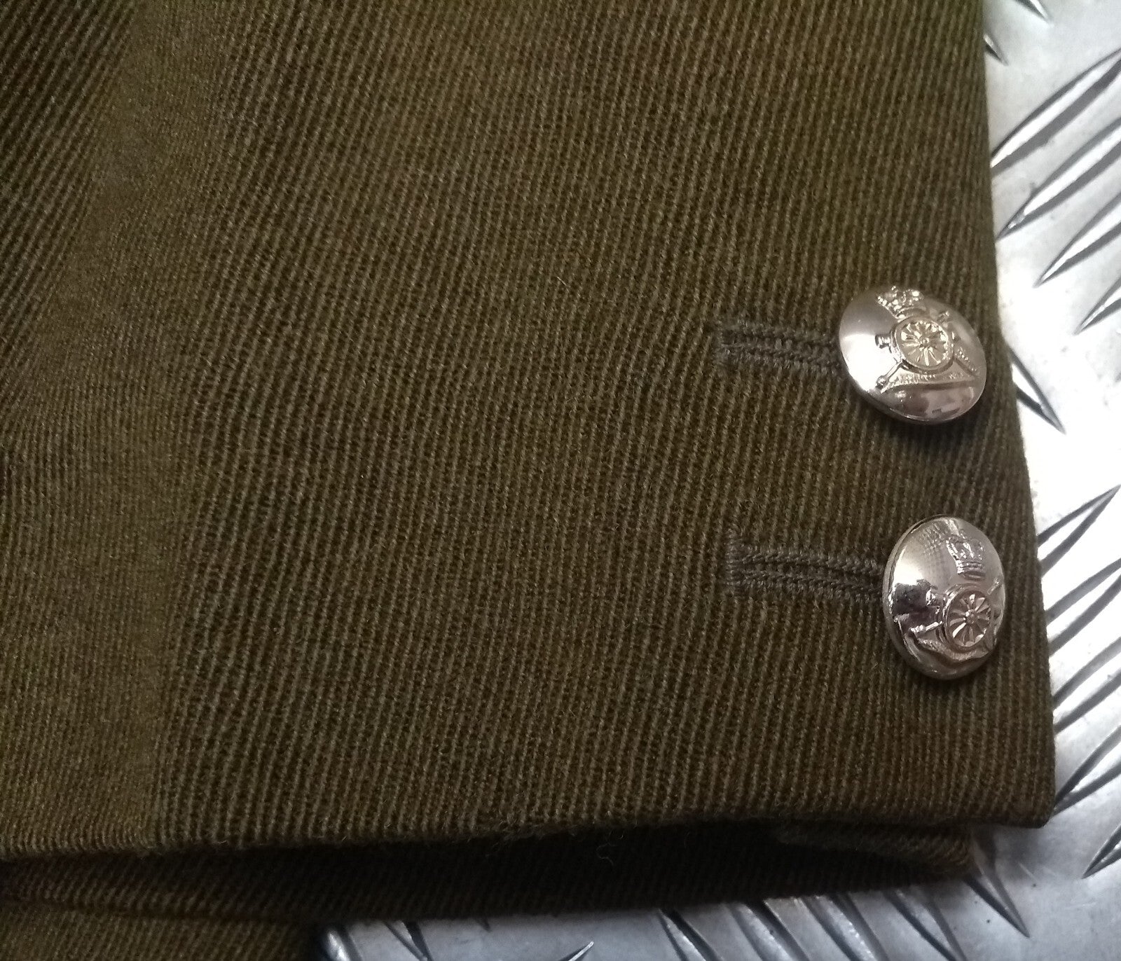 British Army Vintage No2 RA Jacket Dress Tunic Royal Buttons Fancy Dress