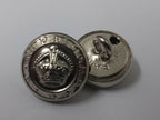 Kings Crown Buttons Obsolete Vintage New Old Stock Ring Back Buttons