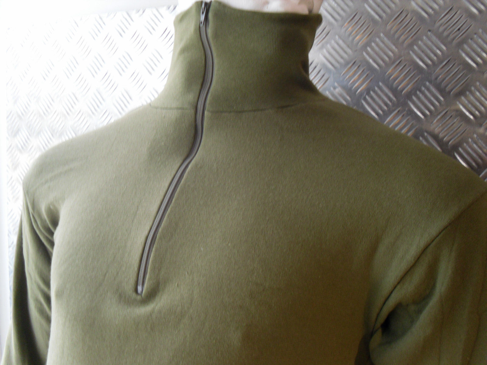 Genuine Dutch Army Norwegian/Norgie Thermal Top/Jumper/Shirt - Size Small