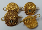 Genuine UAE United Arab Emirates Armed Forces Collar Badges 2 Pairs NEW