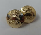Genuine Malawi Army Insignia Issue Ring Back Insignia Cap Buttons 13.4mm ASBT158