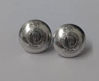 AGC Buttons Adjutant General's Corp Service Dress Silver Subdued No1 / No2 Issue
