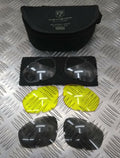 Revision Bullet Ant Ballistic Goggles Refresh 3 Lens Set & Soft Case Army Style