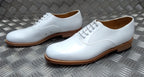 Naval Issue Shoes White Leather Parade / Uniform Dress Mens British Royal Navy
