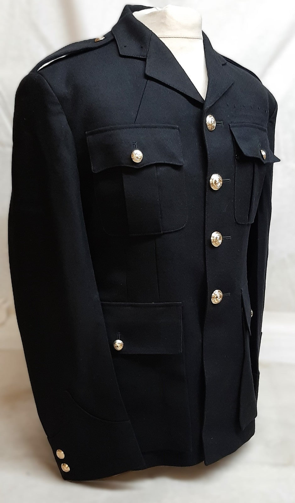 RM No1A Jacket R.M OFC Dress Blue Jacket Fully Buttoned with Cuff Buttons