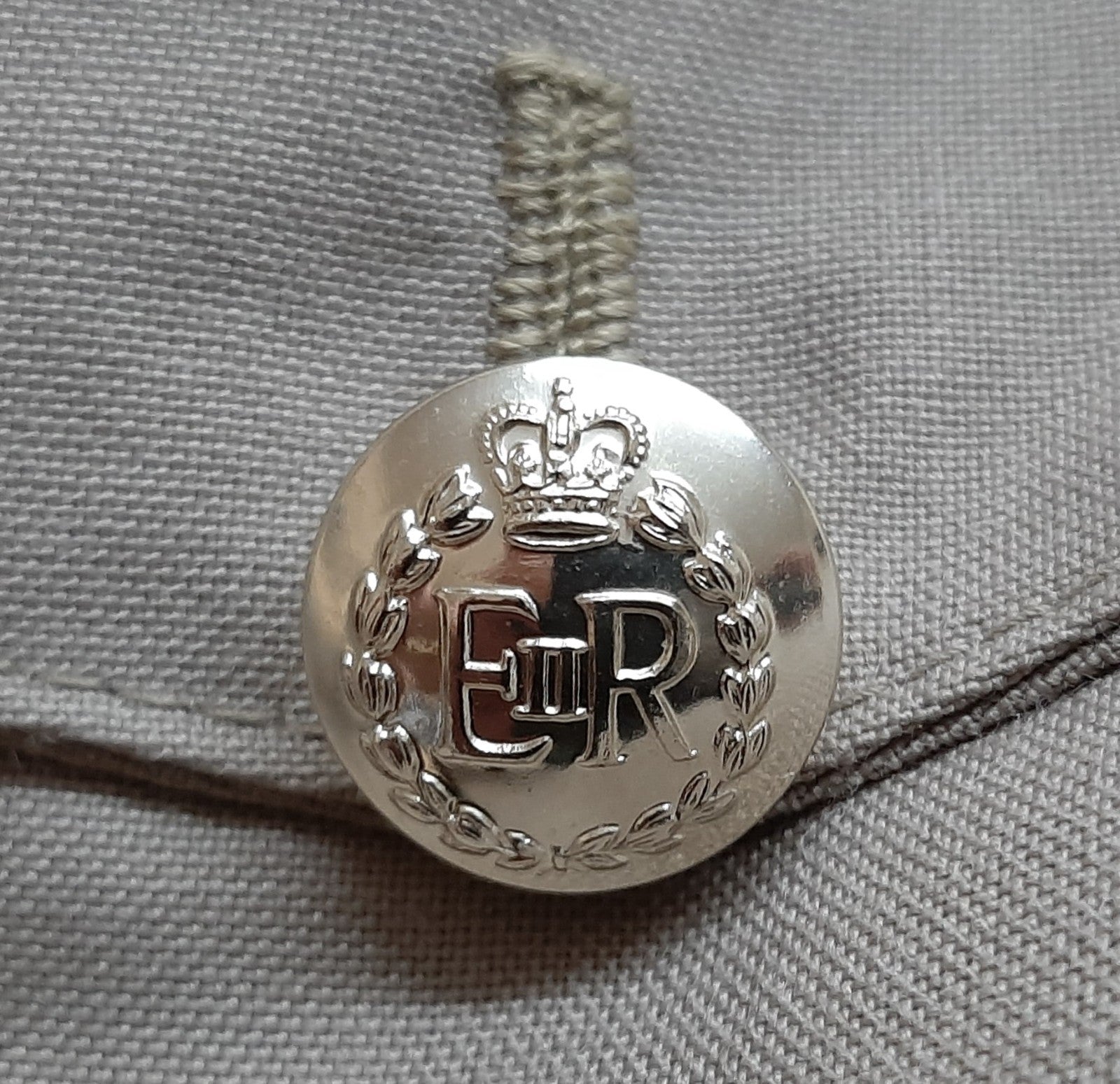 Army Jacket Lightweight British Insignia Buttons and Staff Sergeant Insignia
