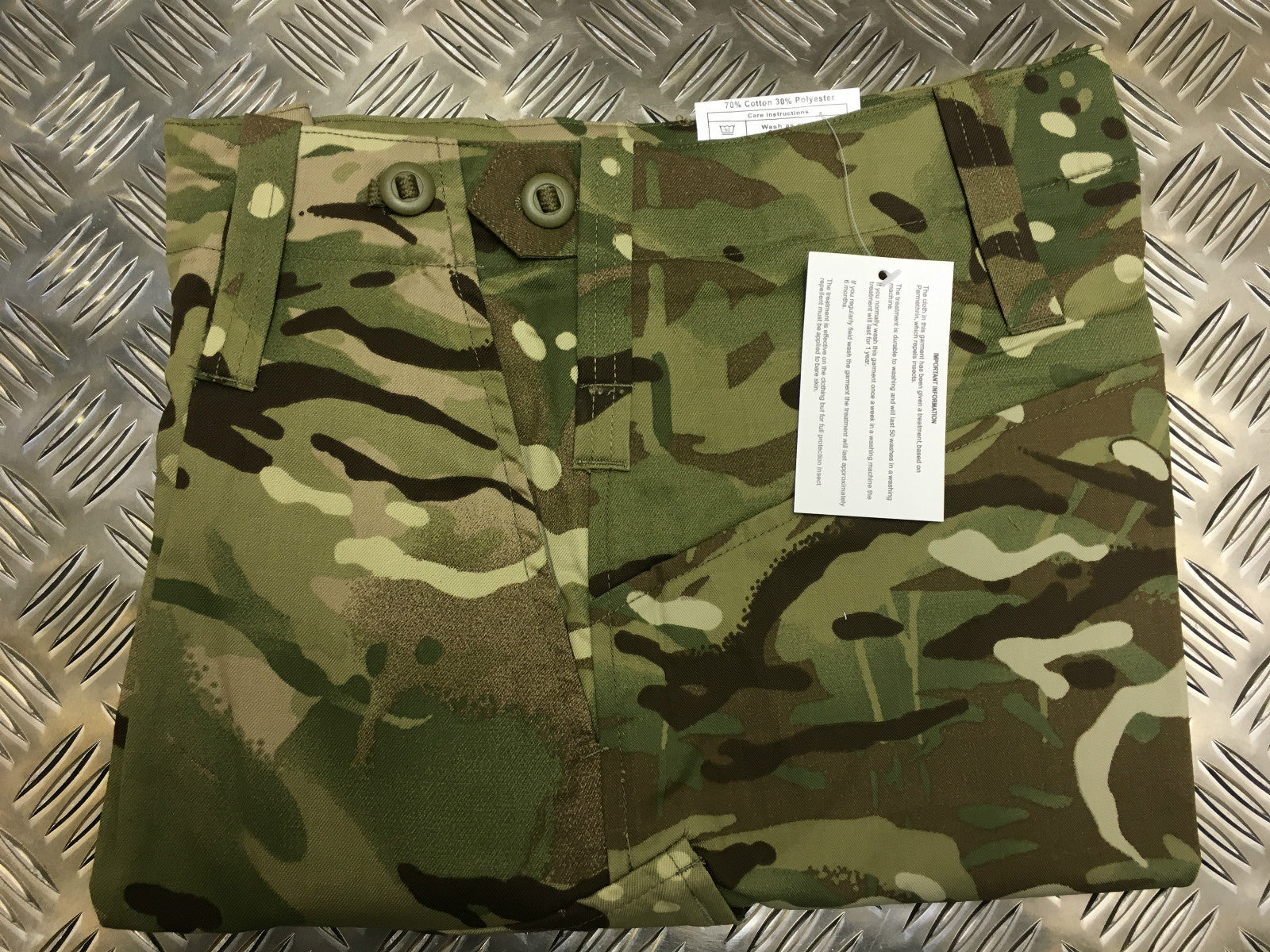 British Army MTP Combat Trousers Warm Weather Insect Treated Multi Camo - NEW