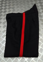 No1 Dress Trousers 1" Red Stripe British Army Parade All Ranks Waist 33"