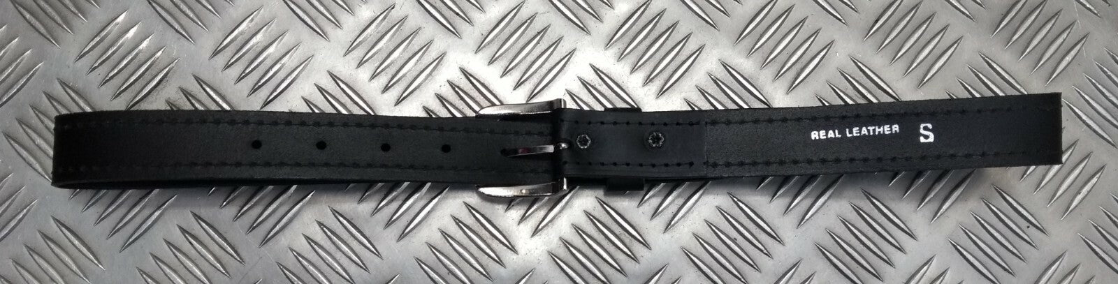 Standard Issue Belt STD British Black Trouser Belt Leather