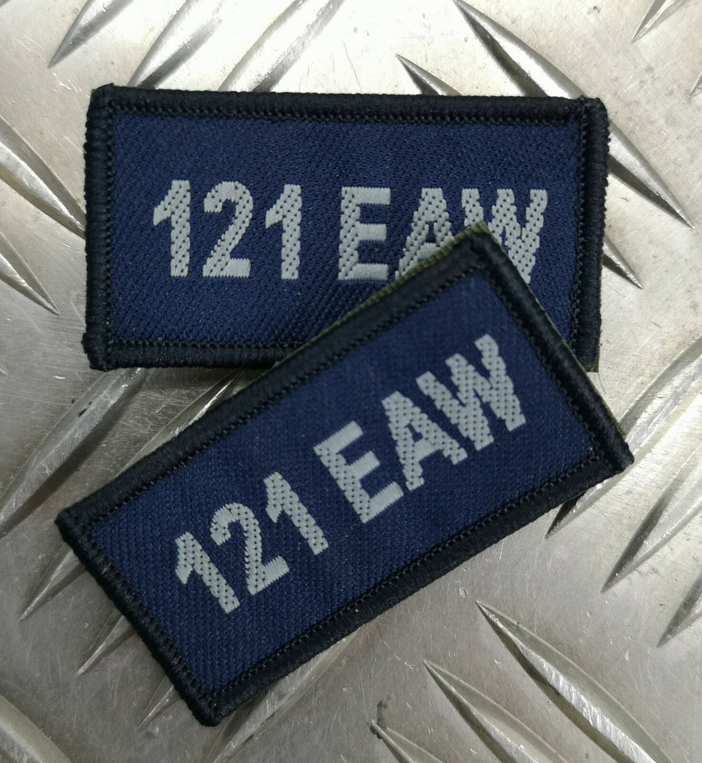 Air Force 121 EAW (Expeditionary Air Wing) RAF Royal Air Force TRF Badges 1 Pair