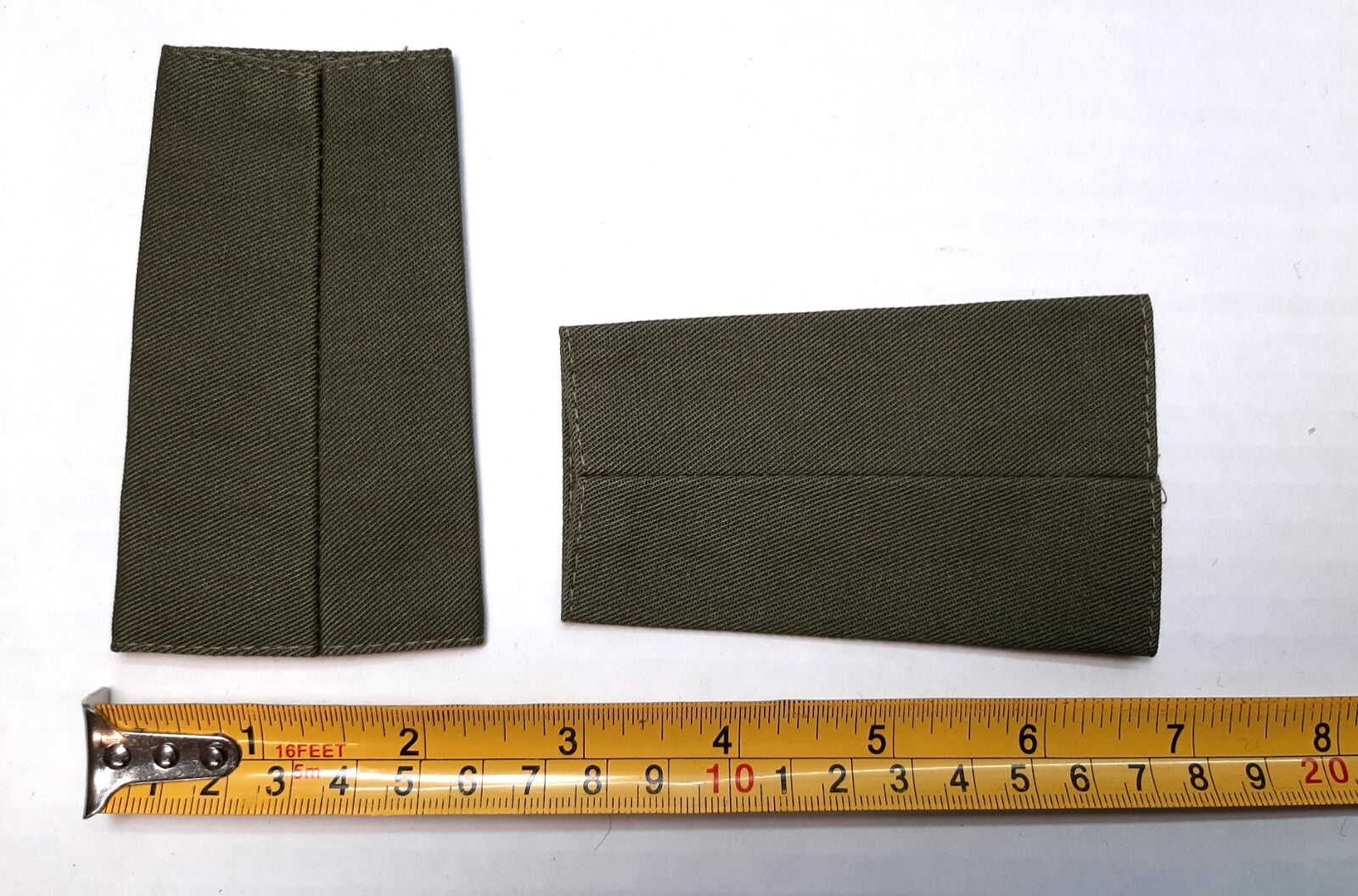 AAC Shoulder Slides British Army Old Pattern Olive Drab Sliders 2nd Lieutenant