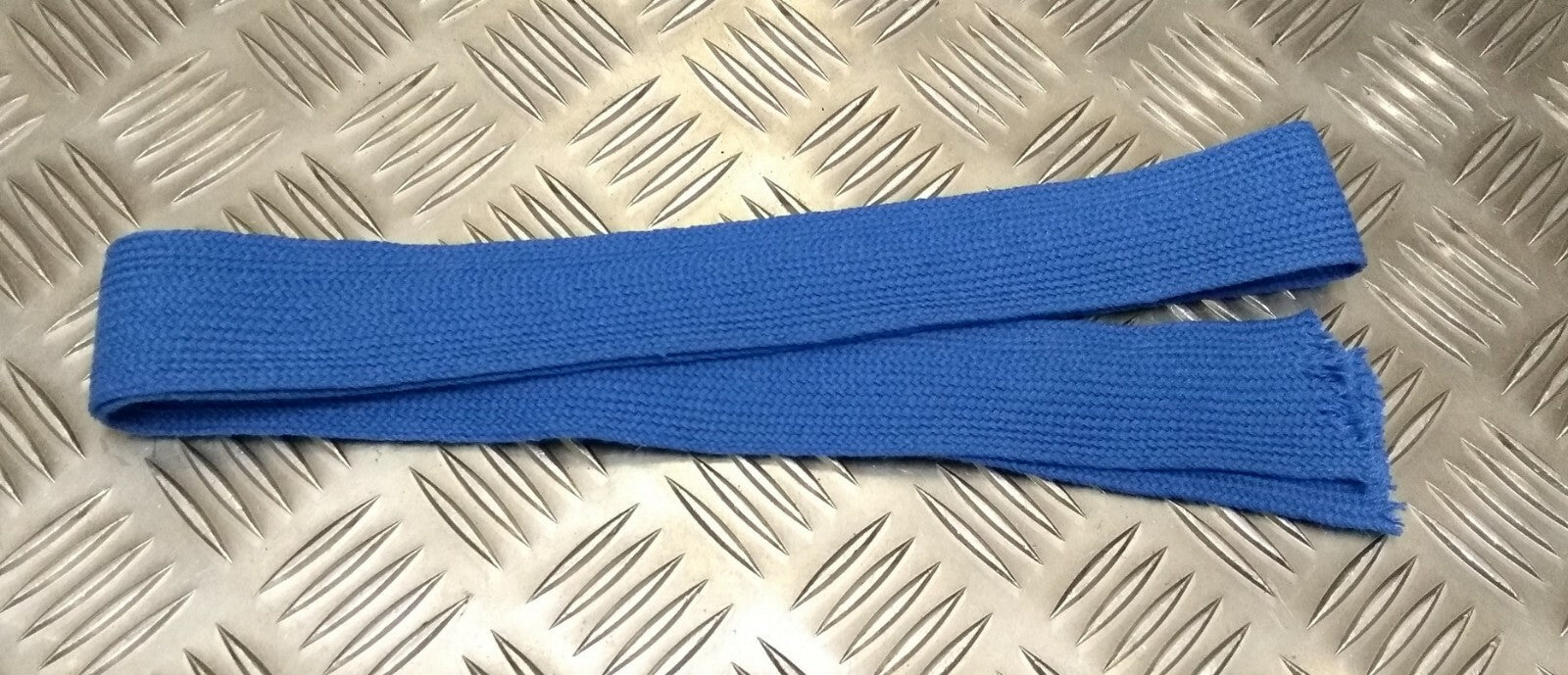 Necktie Wool British Mid Blue Colour Dress Worsted Tie - NEW