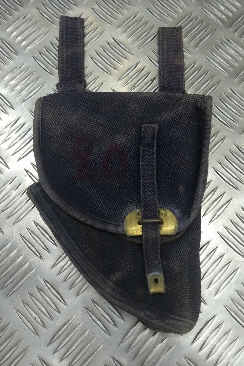 Genuine Vintage Like World War 2 Pattern Canvas Holster Browning GP35 Hi-Power