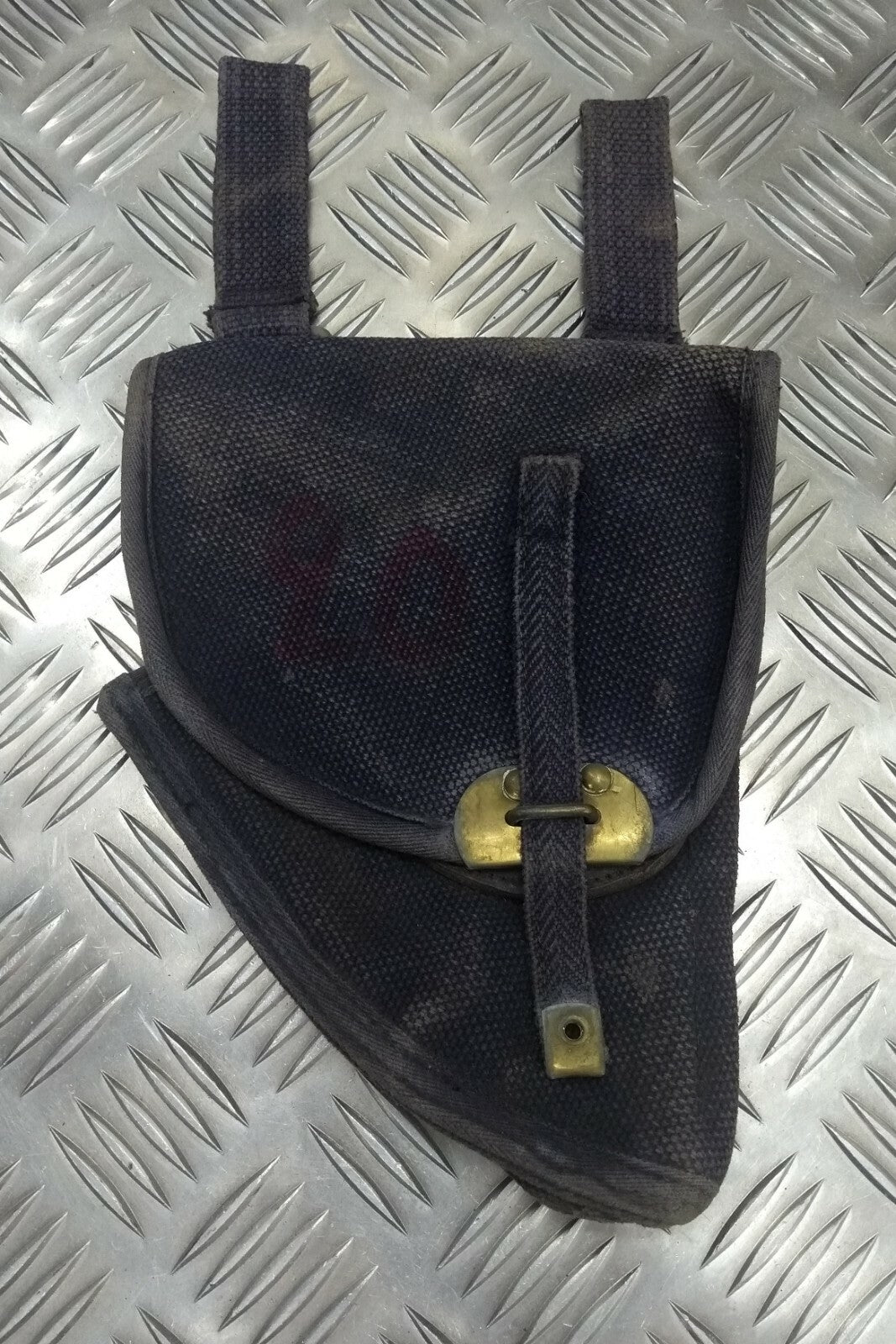 Genuine Vintage Like World War 2 Pattern Canvas Holster Browning GP35 Hi-Power