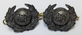 RM Collar Dogs Royal Marines No5 Globe Badges