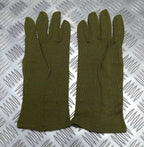 AFV Crewmans Gloves Olive Green FR Fire Resistant Treated Fabric Size XLarge