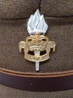 No2 Officer Hat AGC ETS British Army Full Insignia & Chin Strap Goldings 56cm