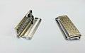 Metal Brace Clip Adjuster Plain Silver Colour 1½''(38mm) Inside Strap Hole NEW