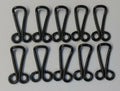 Snipe Hook Eyes British Issue For Aiguillette / Pipe Cord x 10 STD260