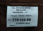 No2 Dress Jacket FAD Issue The Queens Royal Hussars No Insignia Buttons 170/104