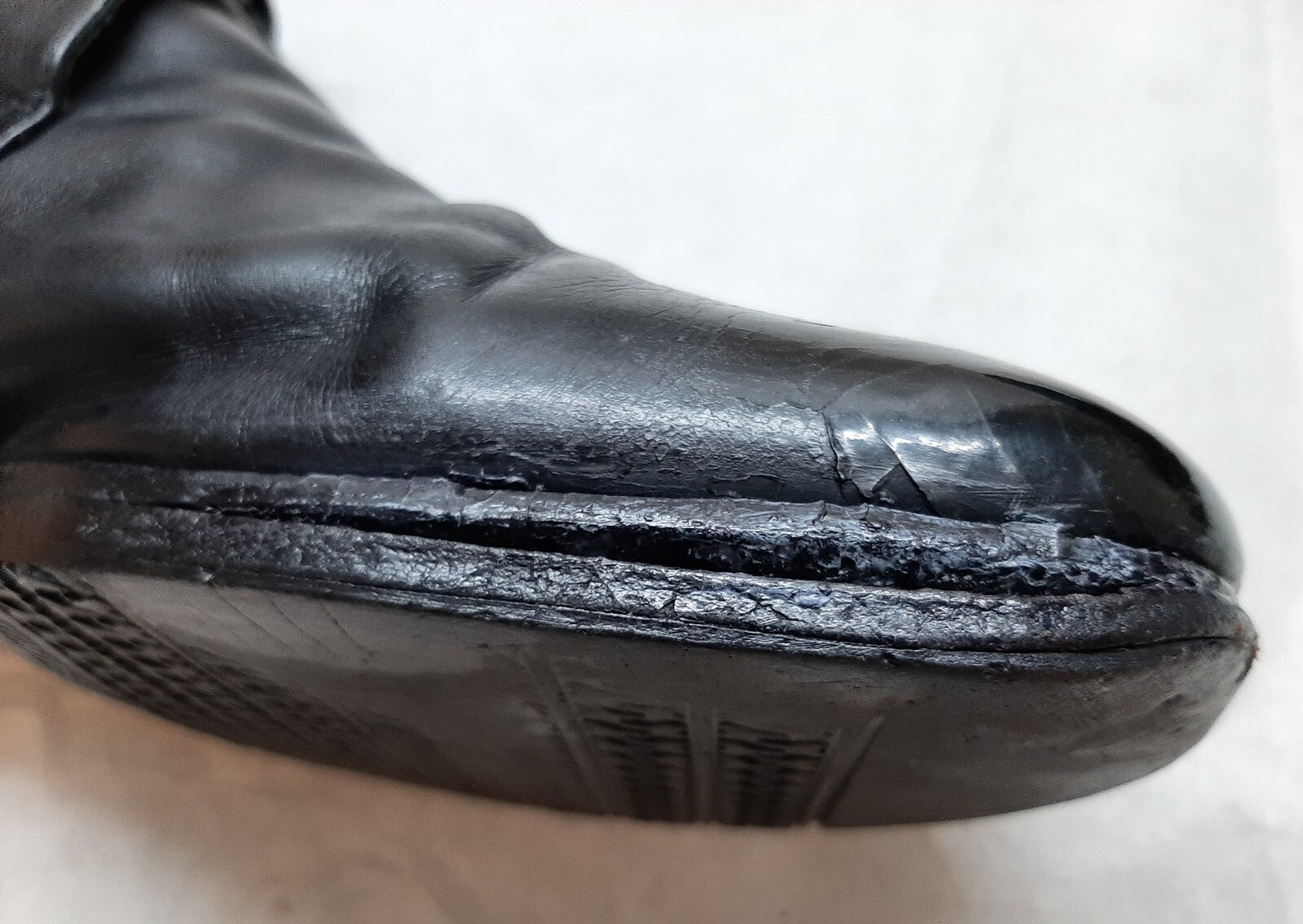 George Boots Officer British Army Dress Pattern & Parade Leather Sole Size UK 10
