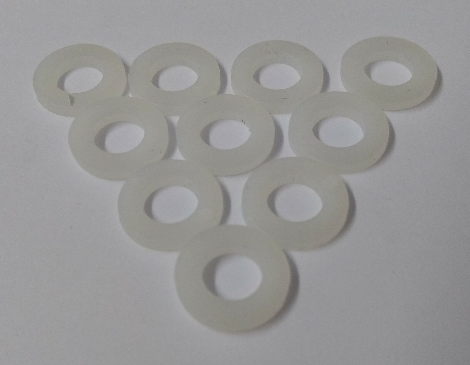 Genuine Specification Nylon Washers / Spacers / Protectors x 10 New