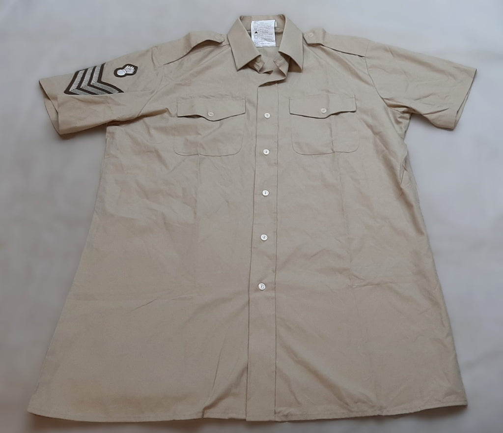 British Army Shirt Short Sleeve FAD No2 Dress Size Collar 40cm