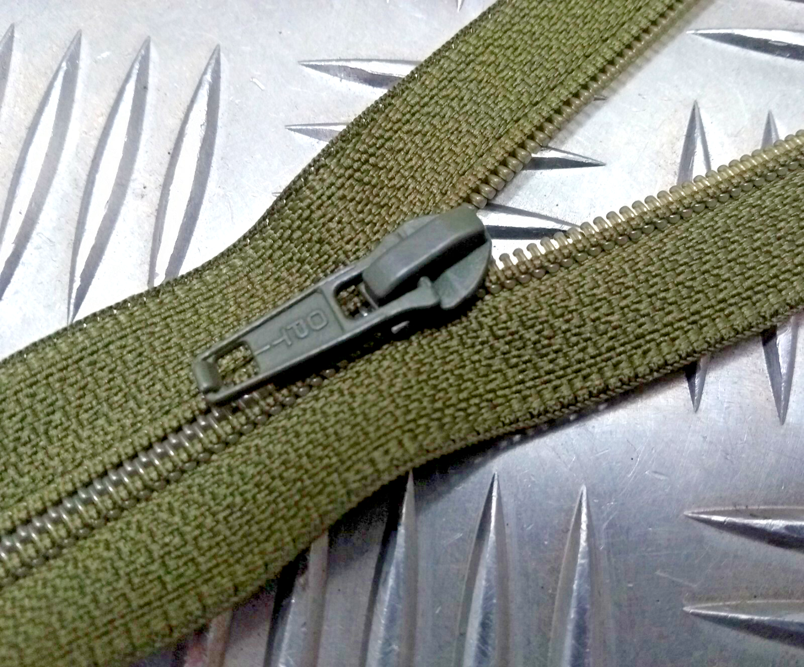 Genuine British 33cm Closed End Opti Zip Zipper No Stopper x 2 New