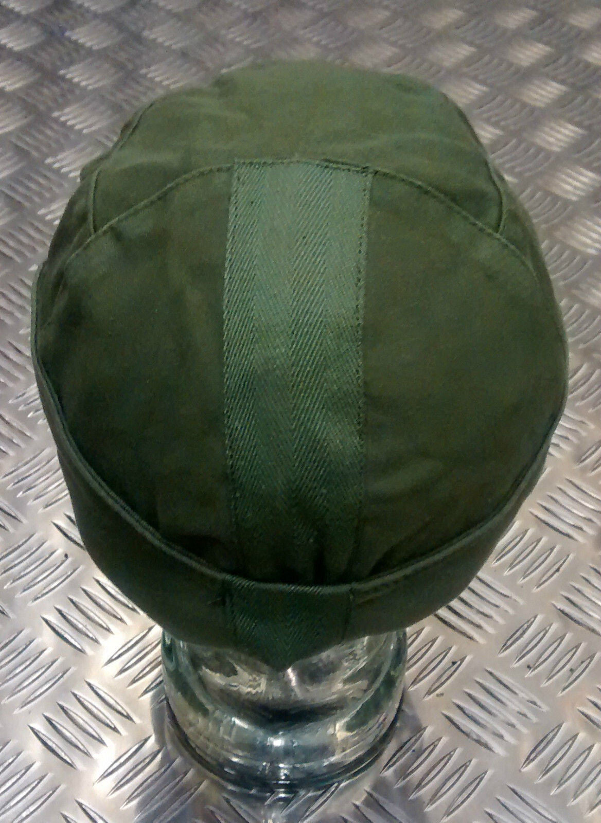Swedish Army Green M59 Combat / Fatigue Base-ball Cap / Hat 58cm - Used