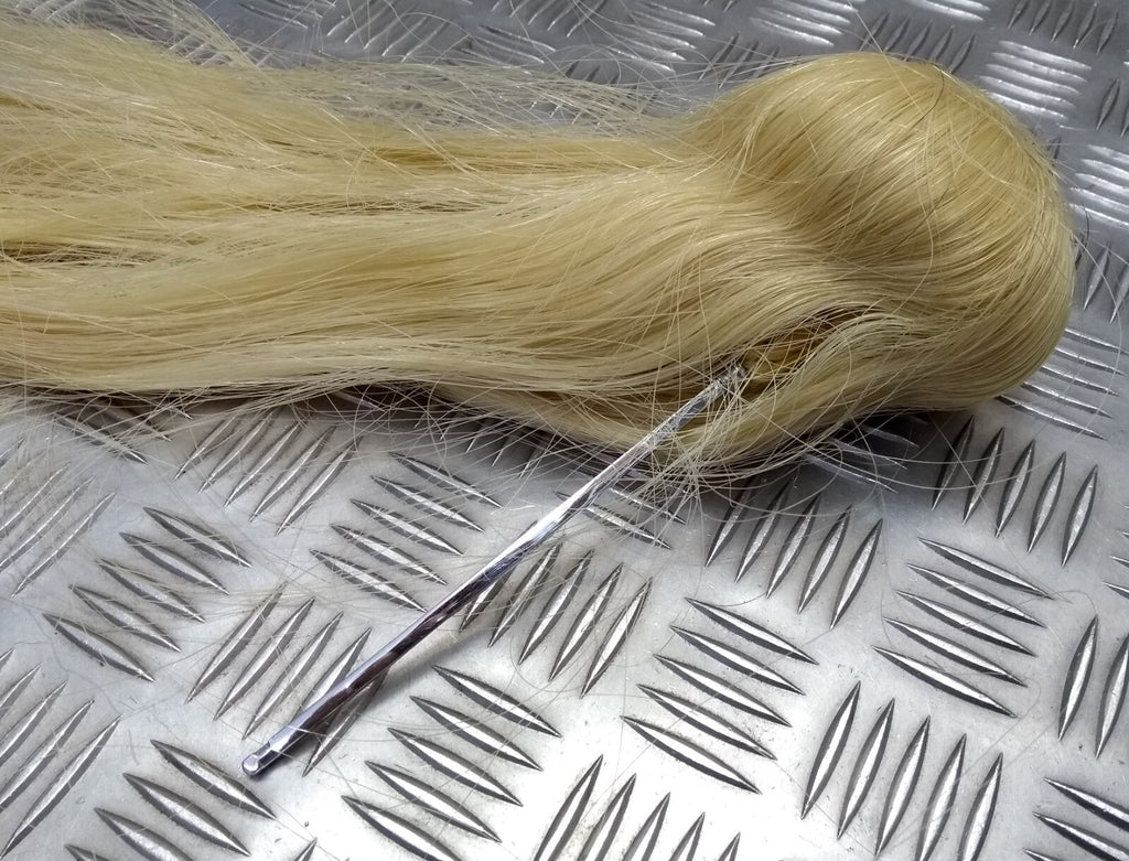 HCav White Plume Ceremonial Horse Hair Headwear British Army Household Cavalry