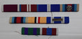 Medal Ribbons Three Rows & Rosettes No1 or No2 Dress British Uniforms