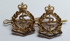 RAMC Collar Dogs Army Style R.A.M.C Metal Badges & Split Pins