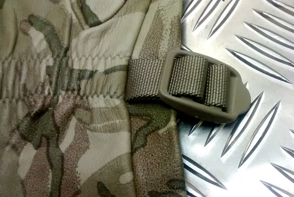 Genuine British MTP Multi Camo Leather Combat Gloves- All Sizes- NEW
