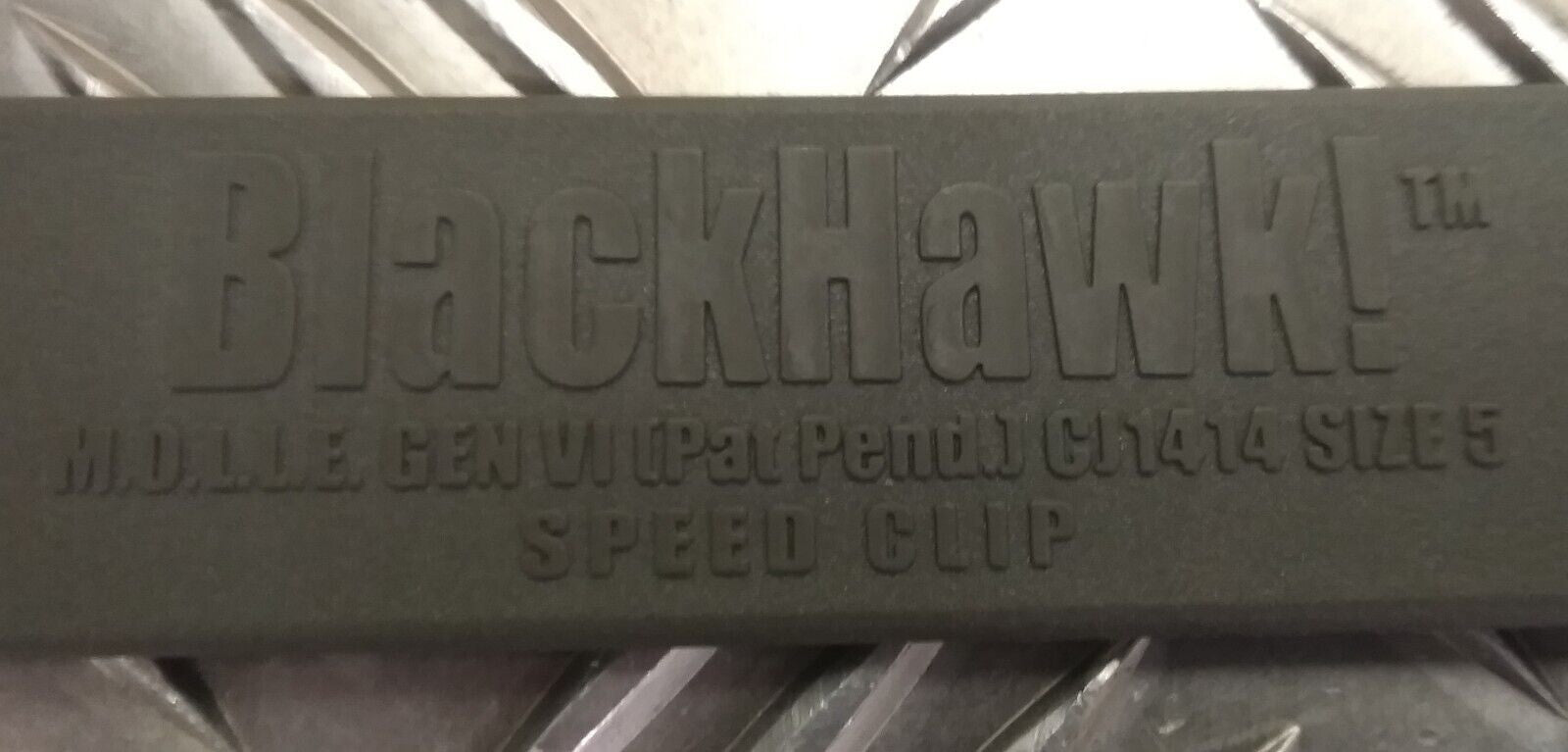 Blackhawk! S.T.R.I.K.E Size 7 Molle Speed Clips x10 Pairs