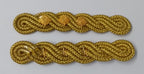 Captain Shoulder Cords Ceremonial Wire Cord Shoulder Epaulettes & Rank Pips