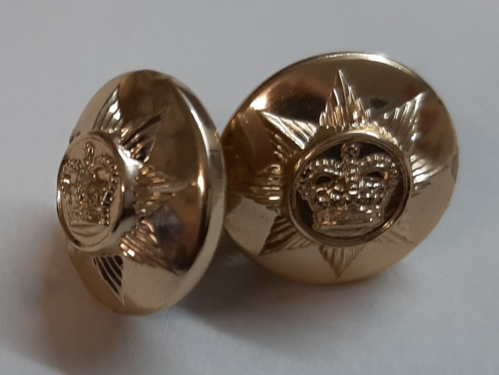 RCT Insignia Buttons Screw Fitting Without Base Royal Corps of Transport X2 30L