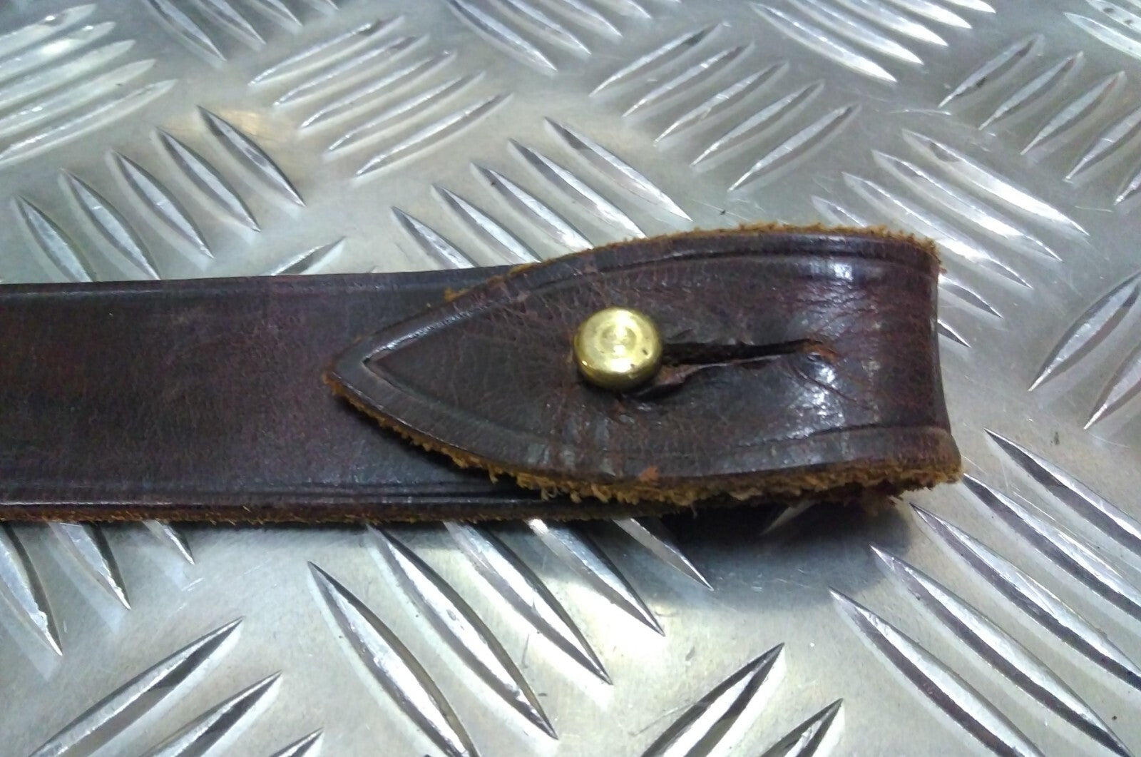 British Issue Sam Browne Leather Cross Over Shoulder X O Strap