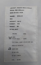 RM Royal Marines Mess Jacket White British Royal Dress Jacket Assorted Sizes
