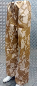Desert Camouflage MVP Wet Weather DDP Over Trousers Genuine British Army - NEW