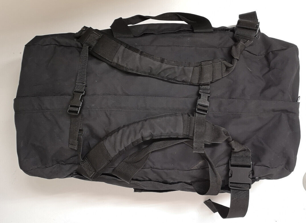 Dutch Black Deployment Bergen Bag Holdall Rucksack 90-100L
