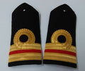 RN Shoulder Boards Genuine Royal Navy Issue Lieutenant Rank White Leather Backed