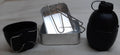 Canteen and Pans British Army Mess Tins and 58 Pattern Water Bottle / Mug